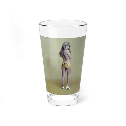 Julie Ege #231 (Vintage Female Icon) Pint Glass 16oz 16oz - Go Mug Yourself