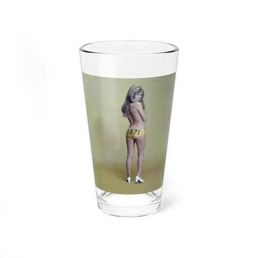 Julie Ege #231 (Vintage Female Icon) Pint Glass 16oz 16oz - Go Mug Yourself