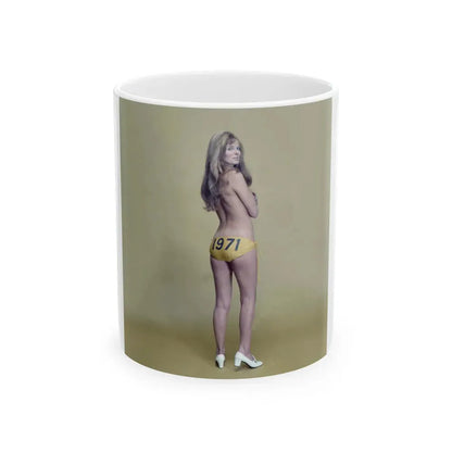 Julie Ege #232 (Vintage Female Icon) White Coffee Mug 11oz - Go Mug Yourself