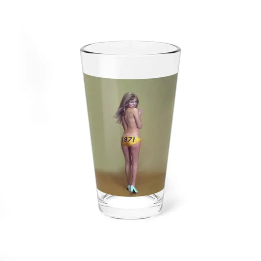 Julie Ege #233 (Vintage Female Icon) Pint Glass 16oz 16oz - Go Mug Yourself