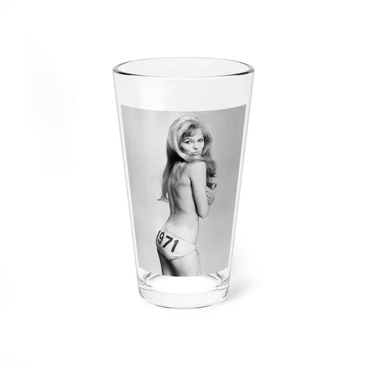 Julie Ege #234 (Vintage Female Icon) Pint Glass 16oz 16oz - Go Mug Yourself
