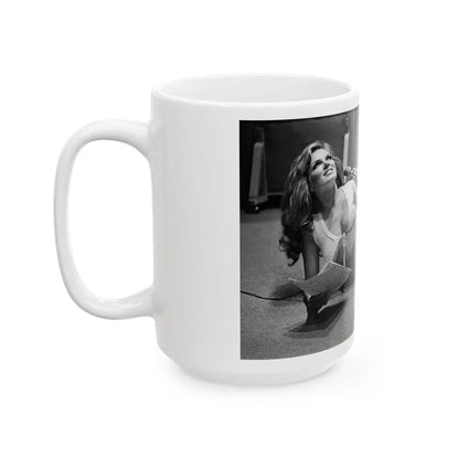 Julie Ege #235 (Vintage Female Icon) White Coffee Mug - Go Mug Yourself