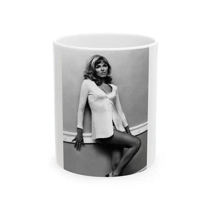 Julie Ege #238 (Vintage Female Icon) White Coffee Mug 11oz - Go Mug Yourself