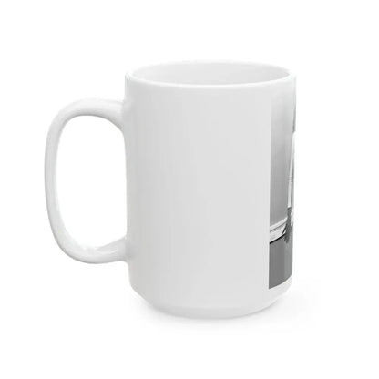 Julie Ege #238 (Vintage Female Icon) White Coffee Mug - Go Mug Yourself