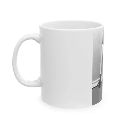Julie Ege #238 (Vintage Female Icon) White Coffee Mug - Go Mug Yourself