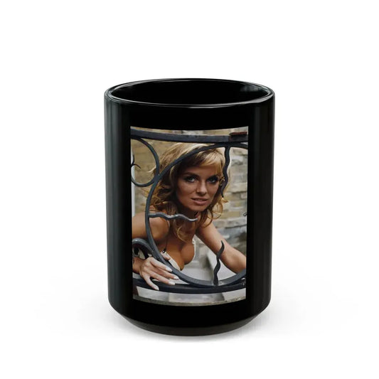 Julie Ege #239 (Vintage Female Icon) Black Coffee Mug 15oz - Go Mug Yourself