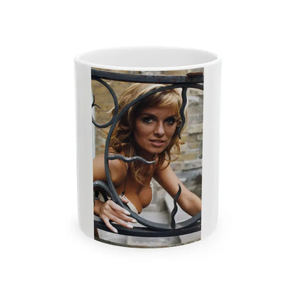 Julie Ege #239 (Vintage Female Icon) White Coffee Mug 11oz - Go Mug Yourself