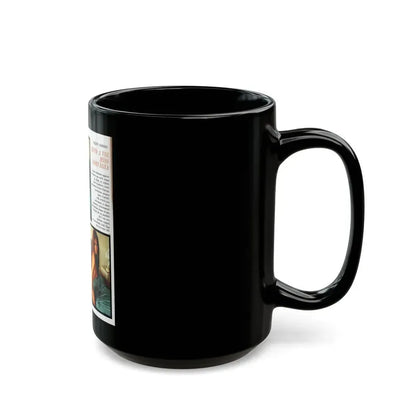 Julie Ege #244 (Vintage Female Icon) Black Coffee Mug - Go Mug Yourself