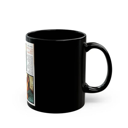 Julie Ege #244 (Vintage Female Icon) Black Coffee Mug - Go Mug Yourself