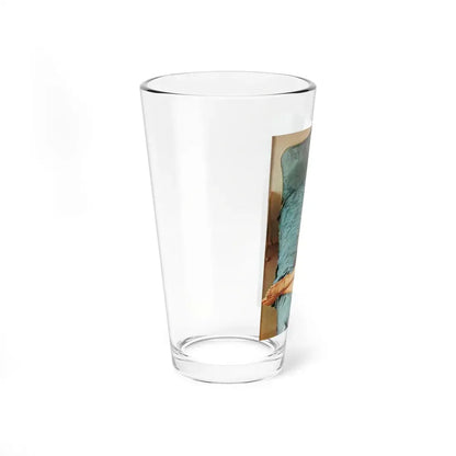 Julie Ege #245 (Vintage Female Icon) Pint Glass 16oz - Go Mug Yourself