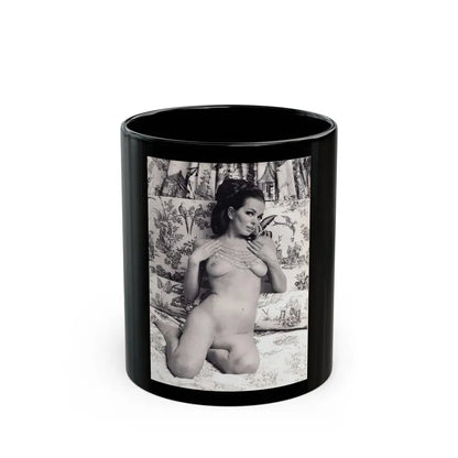 Julie Ege #247 (Vintage Female Icon) Black Coffee Mug 11oz - Go Mug Yourself