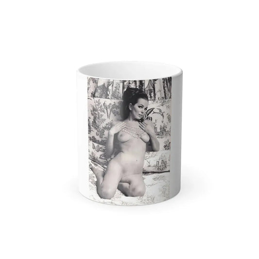 Julie Ege #247 (Vintage Female Icon) Color Changing Coffee Mug 11oz - Go Mug Yourself