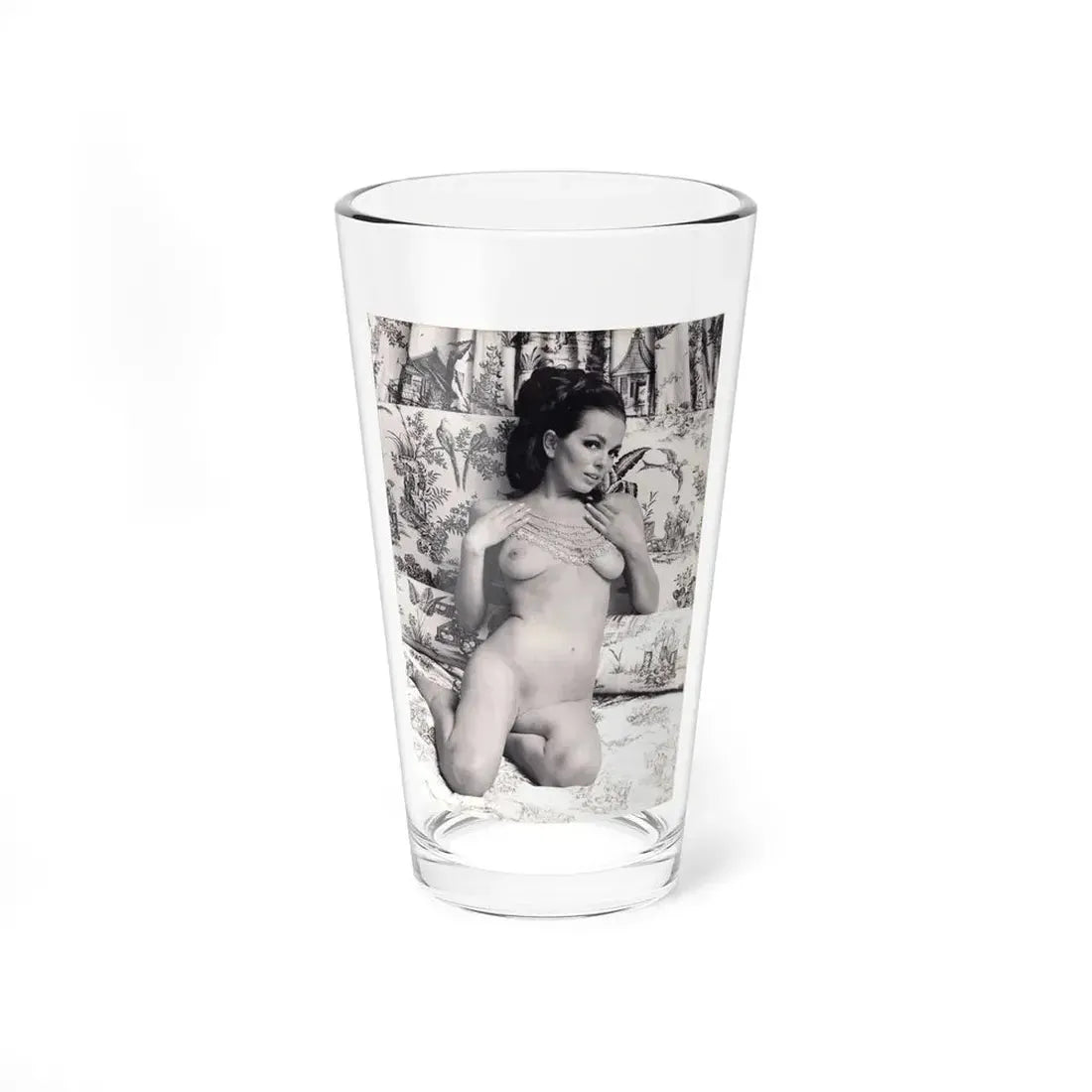Julie Ege #247 (Vintage Female Icon) Pint Glass 16oz 16oz - Go Mug Yourself