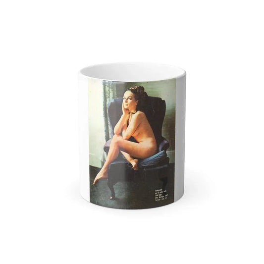 Julie Ege #250 (Vintage Female Icon) Color Changing Coffee Mug 11oz - Go Mug Yourself