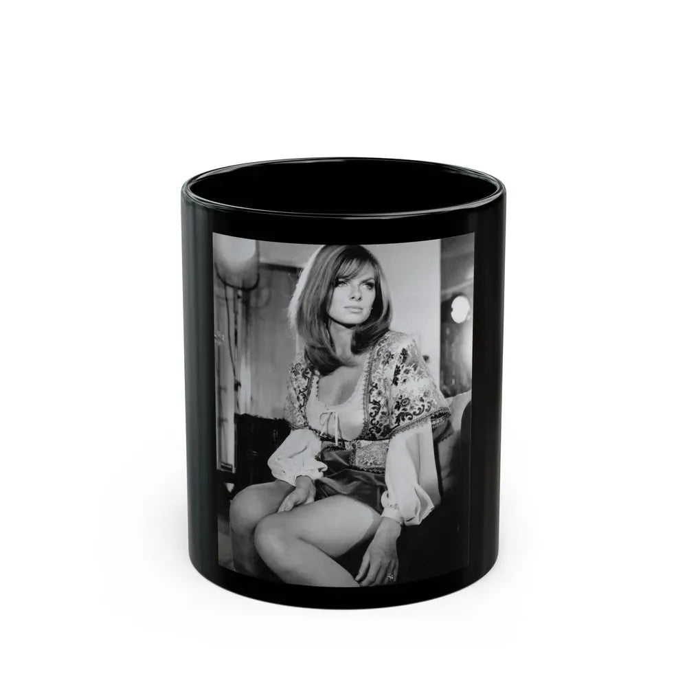 Julie Ege #251 (Vintage Female Icon) Black Coffee Mug 11oz - Go Mug Yourself