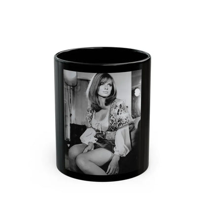 Julie Ege #251 (Vintage Female Icon) Black Coffee Mug 11oz - Go Mug Yourself