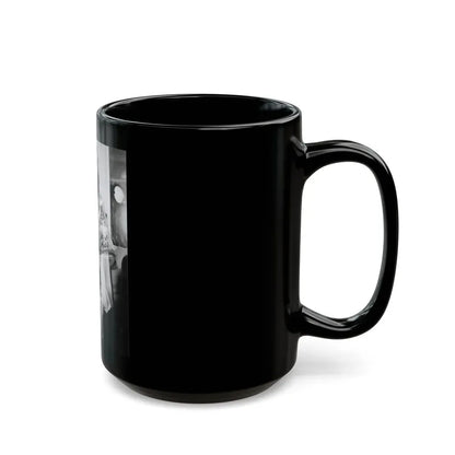Julie Ege #251 (Vintage Female Icon) Black Coffee Mug - Go Mug Yourself
