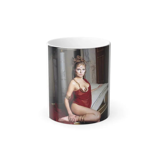 Julie Ege #254 (Vintage Female Icon) Color Changing Coffee Mug 11oz - Go Mug Yourself