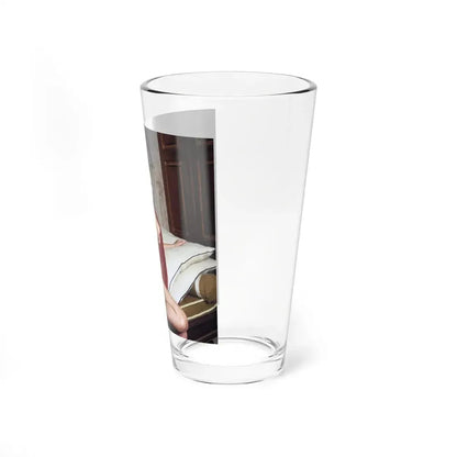 Julie Ege #254 (Vintage Female Icon) Pint Glass 16oz - Go Mug Yourself