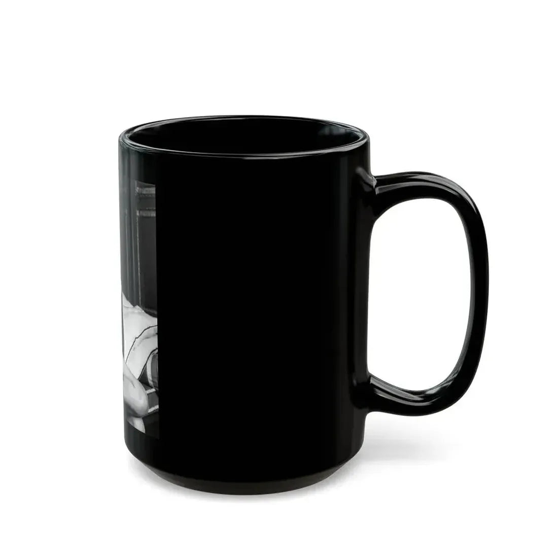 Julie Ege #255 (Vintage Female Icon) Black Coffee Mug - Go Mug Yourself