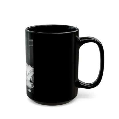 Julie Ege #255 (Vintage Female Icon) Black Coffee Mug - Go Mug Yourself