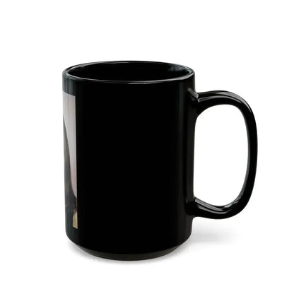 Julie Ege #256 (Vintage Female Icon) Black Coffee Mug - Go Mug Yourself