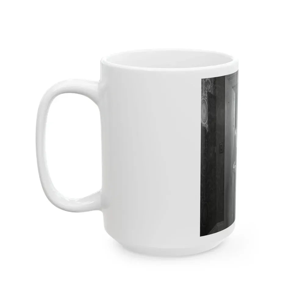 Julie Ege #257 (Vintage Female Icon) White Coffee Mug - Go Mug Yourself