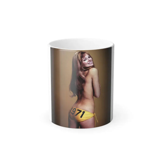 Julie Ege #258 (Vintage Female Icon) Color Changing Coffee Mug 11oz - Go Mug Yourself