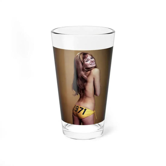 Julie Ege #258 (Vintage Female Icon) Pint Glass 16oz 16oz - Go Mug Yourself