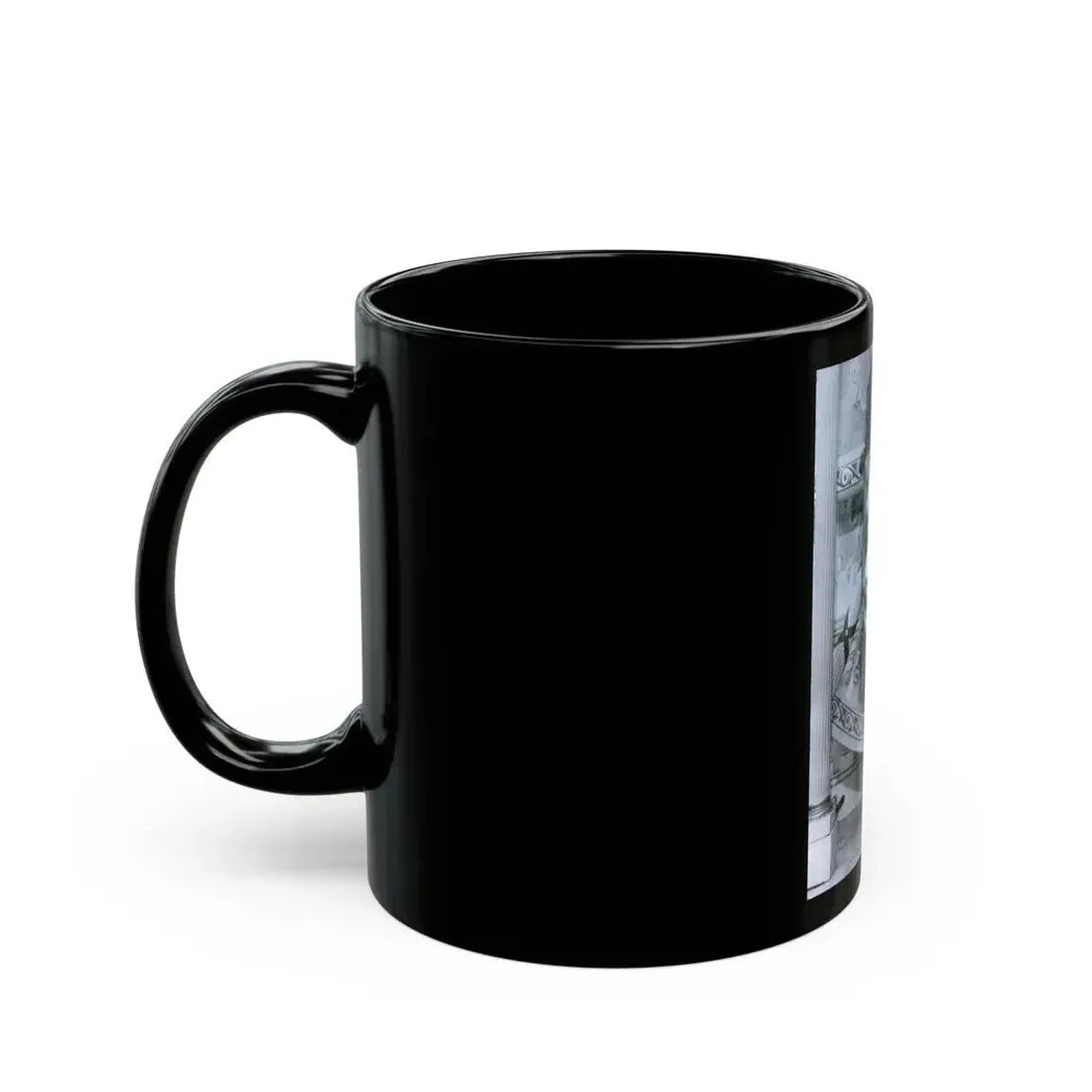 Julie Ege #259 (Vintage Female Icon) Black Coffee Mug - Go Mug Yourself