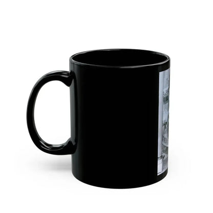 Julie Ege #259 (Vintage Female Icon) Black Coffee Mug - Go Mug Yourself