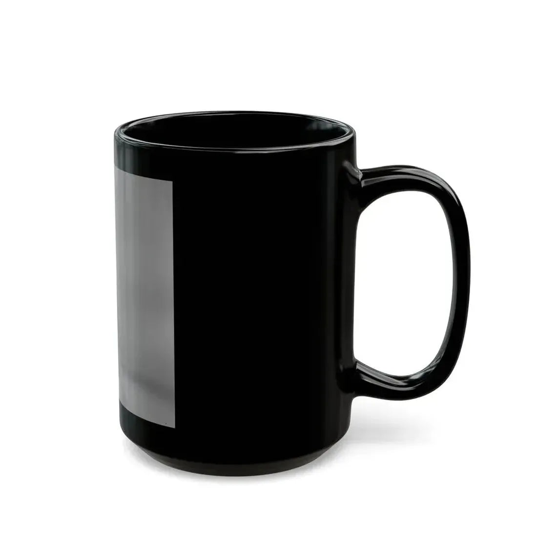 Julie Ege #271 - 8x10 B&W Semi Nude B&W Full Body Shot from 70's (Vintage Female Icon) Black Coffee Mug - Go Mug Yourself