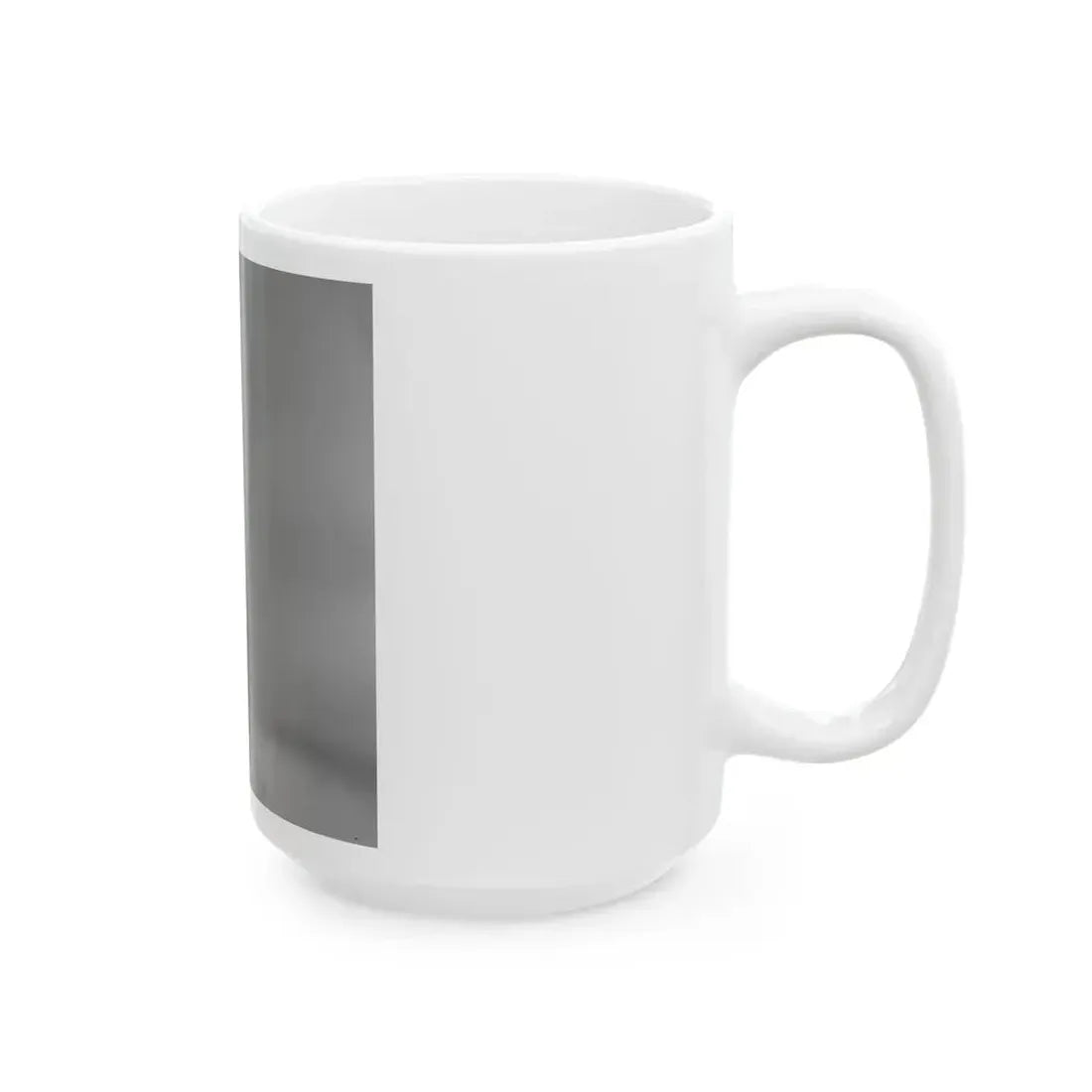 Julie Ege #271 - 8x10 B&W Semi Nude B&W Full Body Shot from 70's (Vintage Female Icon) White Coffee Mug - Go Mug Yourself