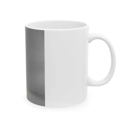 Julie Ege #271 - 8x10 B&W Semi Nude B&W Full Body Shot from 70's (Vintage Female Icon) White Coffee Mug - Go Mug Yourself