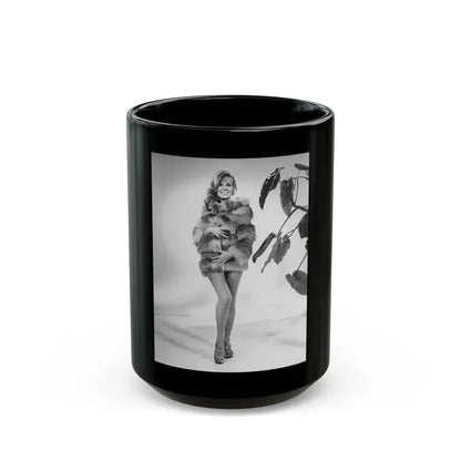 Julie Ege #274 (Vintage Female Icon) Black Coffee Mug 15oz - Go Mug Yourself