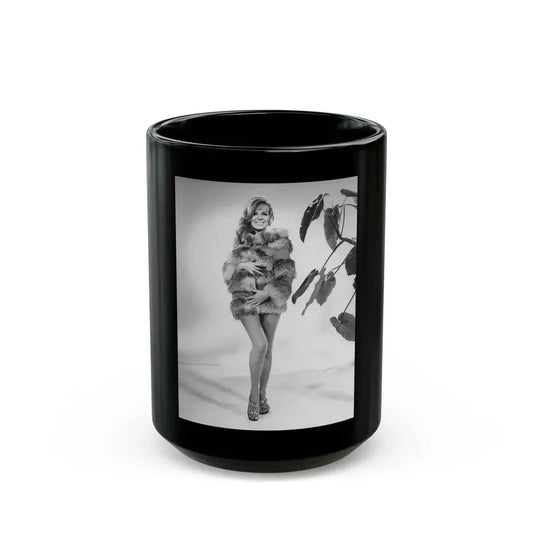 Julie Ege #274 (Vintage Female Icon) Black Coffee Mug 15oz - Go Mug Yourself