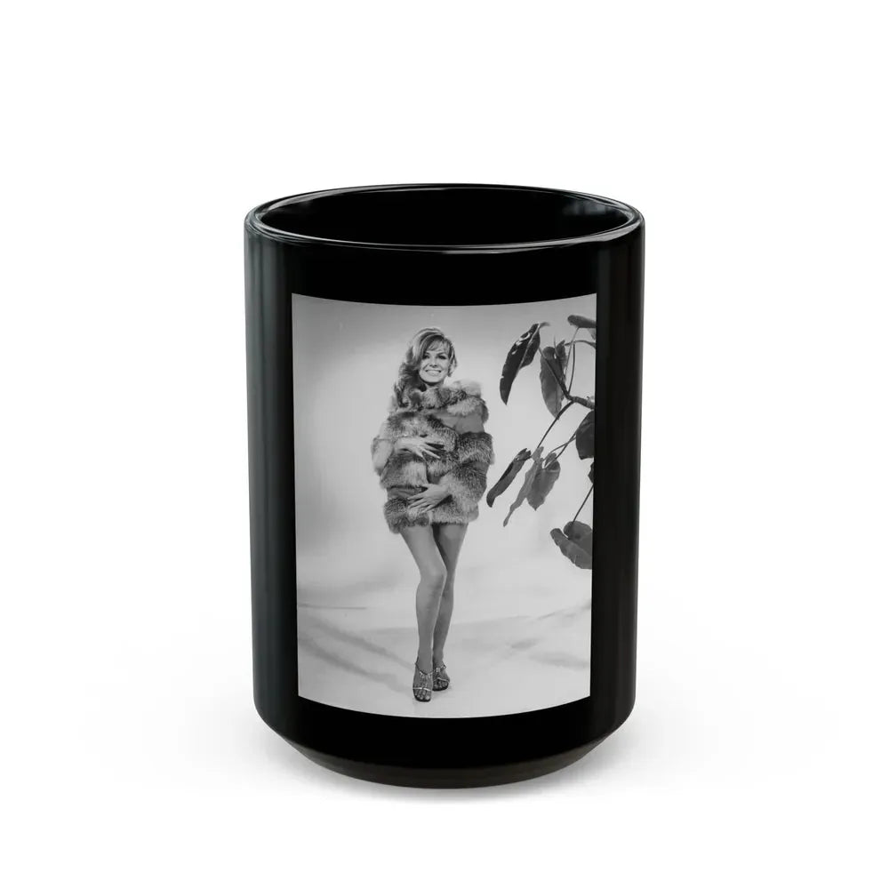 Julie Ege #274 (Vintage Female Icon) Black Coffee Mug 15oz - Go Mug Yourself