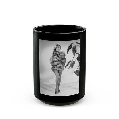 Julie Ege #274 (Vintage Female Icon) Black Coffee Mug 15oz - Go Mug Yourself