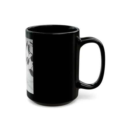 Julie Ege #274 (Vintage Female Icon) Black Coffee Mug - Go Mug Yourself
