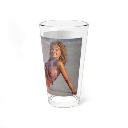 Julie Ege #94 - See through wet top (Vintage Female Icon) Pint Glass 16oz-Go Mug Yourself