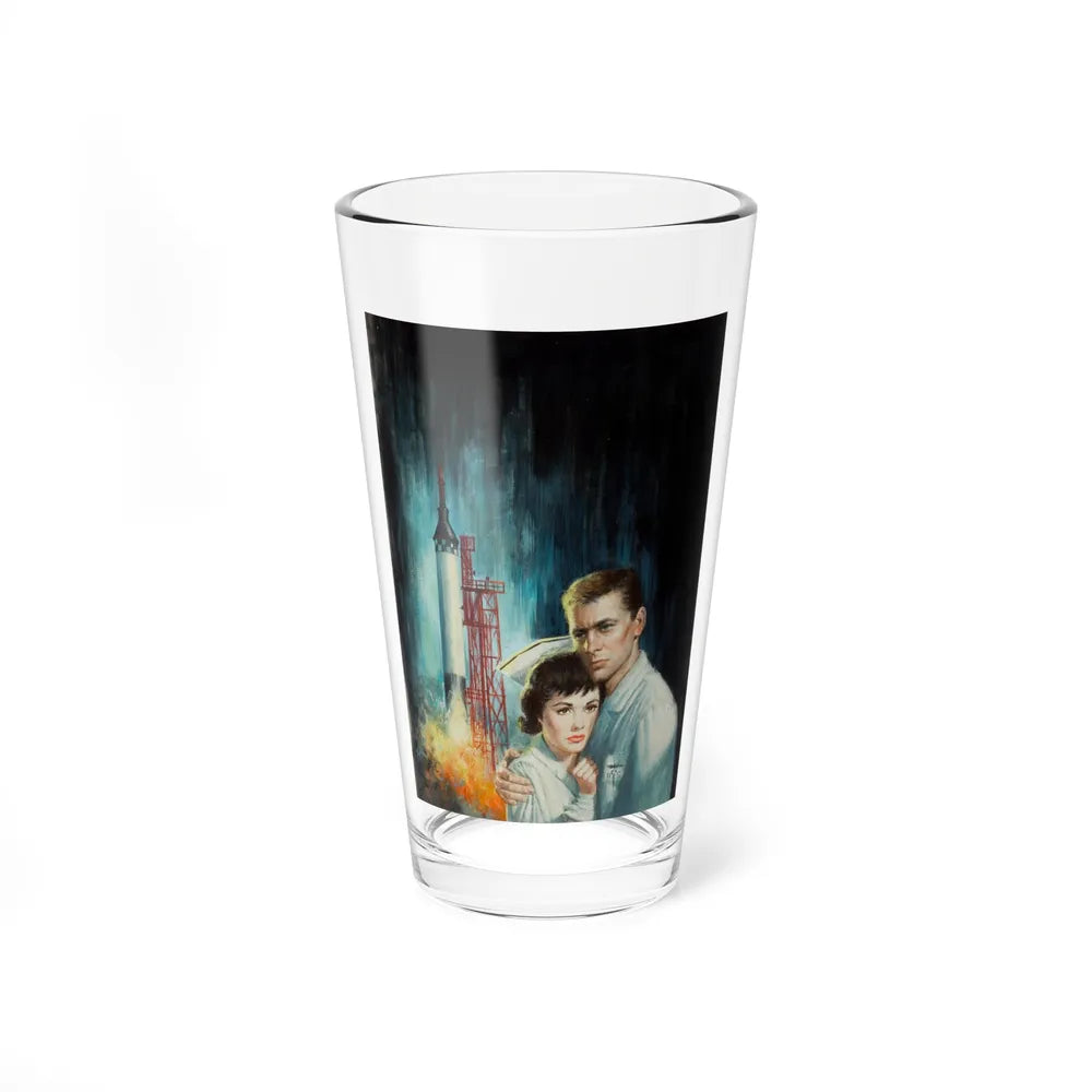 Julie Jones, Cape Canaveral Nurse, paperback cover, 1963 - Pint Glass 16oz-16oz-Go Mug Yourself