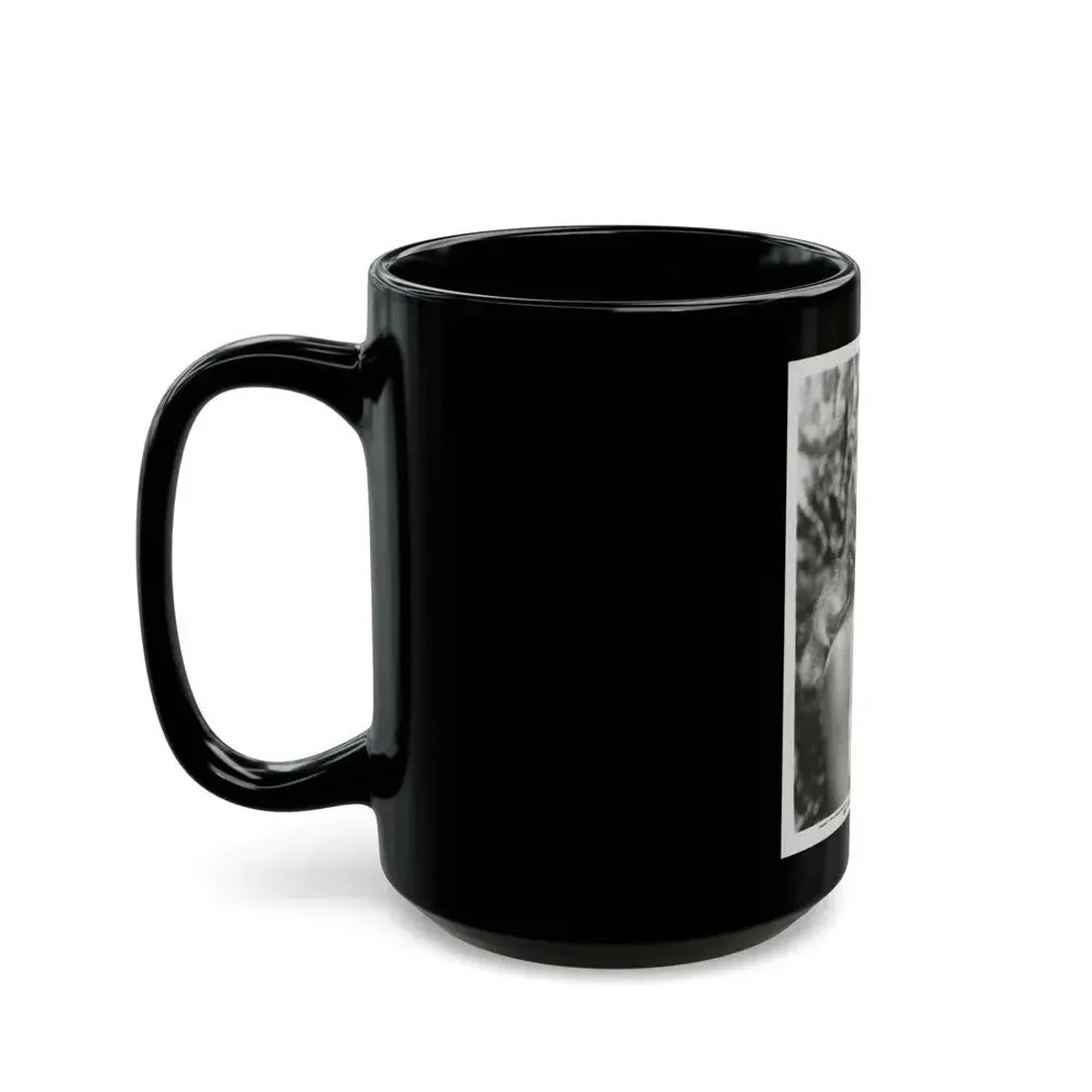 Julie Newmar #103 (Vintage Female Icon) Black Coffee Mug - Go Mug Yourself