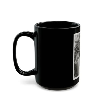 Julie Newmar #103 (Vintage Female Icon) Black Coffee Mug - Go Mug Yourself