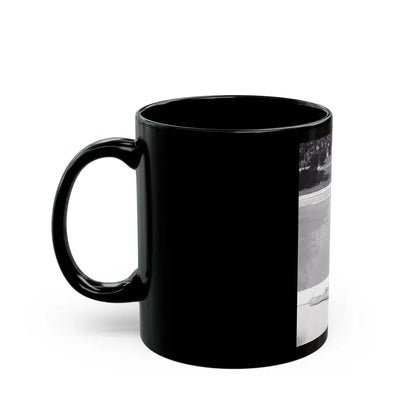 Julie Newmar #105 (Vintage Female Icon) Black Coffee Mug - Go Mug Yourself