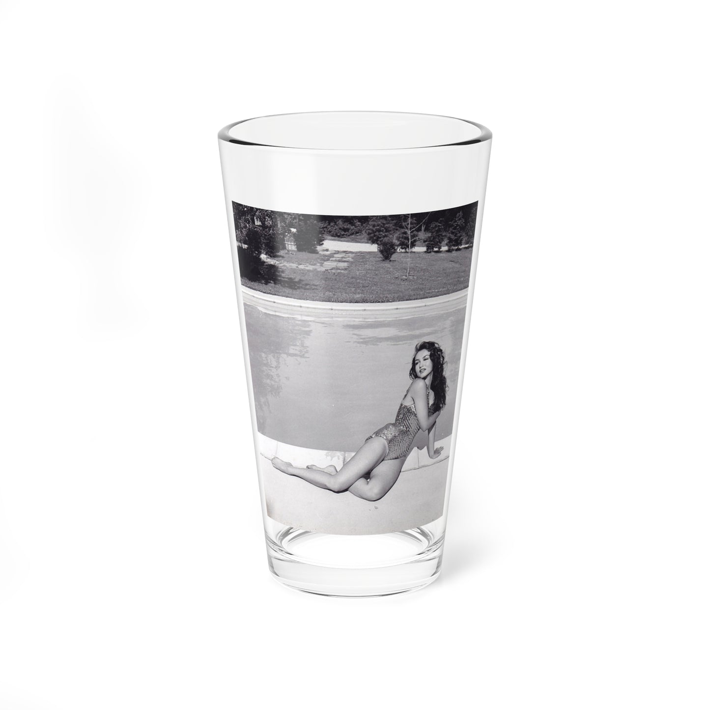 Julie Newmar #105 (Vintage Female Icon) Pint Glass 16oz-16oz-Go Mug Yourself