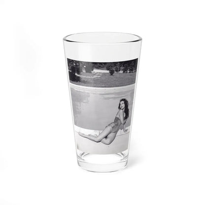 Julie Newmar #105 (Vintage Female Icon) Pint Glass 16oz 16oz - Go Mug Yourself