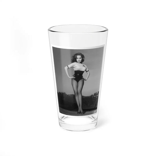 Julie Newmar #12 (Vintage Female Icon) Pint Glass 16oz 16oz - Go Mug Yourself