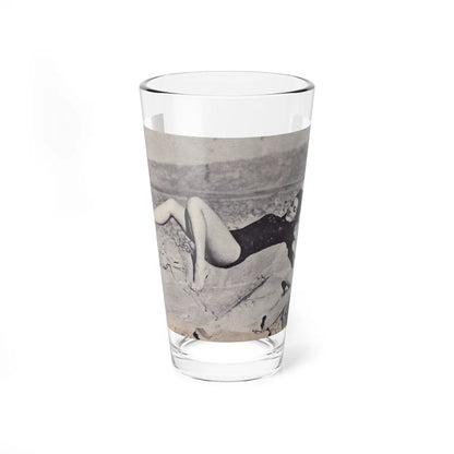 Julie Newmar #120 (Vintage Female Icon) Pint Glass 16oz 16oz - Go Mug Yourself