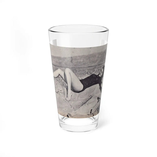 Julie Newmar #120 (Vintage Female Icon) Pint Glass 16oz 16oz - Go Mug Yourself