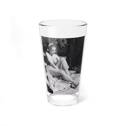 Julie Newmar #195 (Vintage Female Icon) Pint Glass 16oz-16oz-Go Mug Yourself